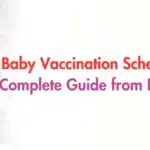 Baby Vaccination Schedule in Solapur
